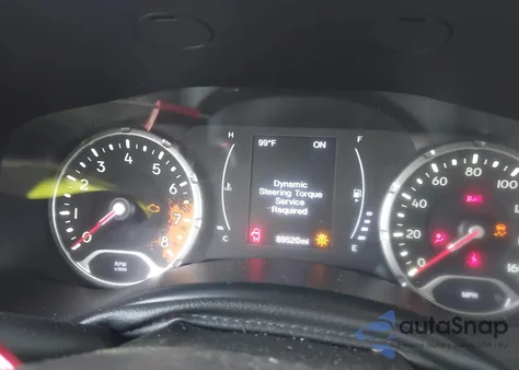 2017 Jeep Renegade Altitude Fwd from USA, damaged, VIN ZACCJABH1HPF91416